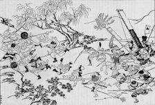 A Japanese artist's picture of Japan's invasion of Korea in 1592 (1907)