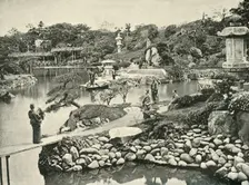 A Japanese Garden 1891. Creator: Unknown