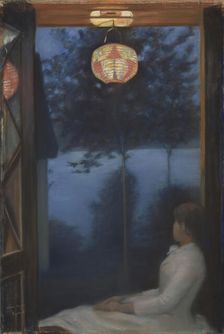 A Japanese Lantern, 1886. Creator: Oda Krohg