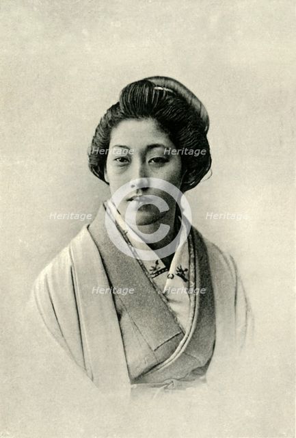 'A Japanese Lady', 1891. Creator: Unknown.