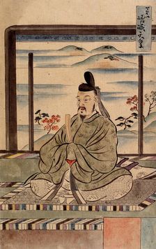 A Japanese man seated, between 1800 and 1899. Creator: Unknown