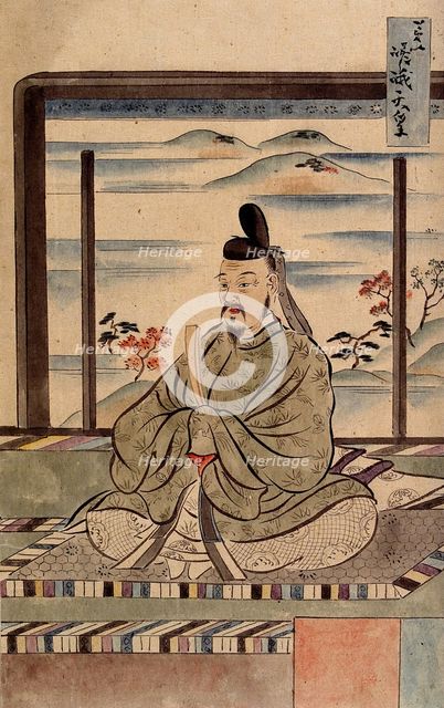 A Japanese man seated, between 1800 and 1899. Creator: Unknown.