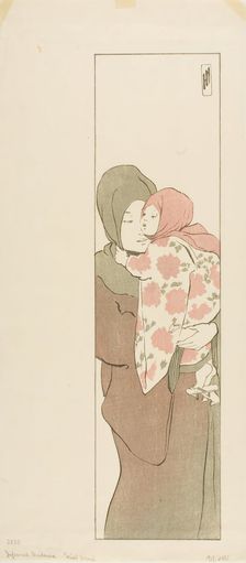 A Japanese Madonna, 1900. Creator: Helen Hyde