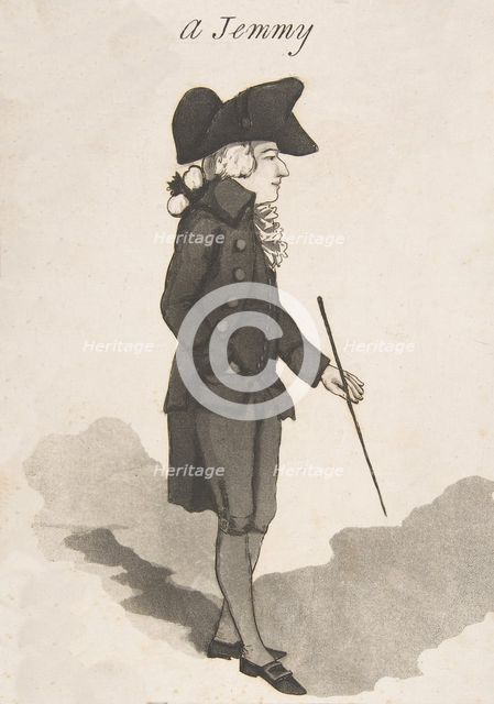 A Jemmy, December 1, 1790., December 1, 1790. Creator: Thomas Rowlandson.