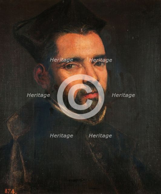 A Jesuit, mid-late 16th century. Creator: Jacopo Tintoretto.