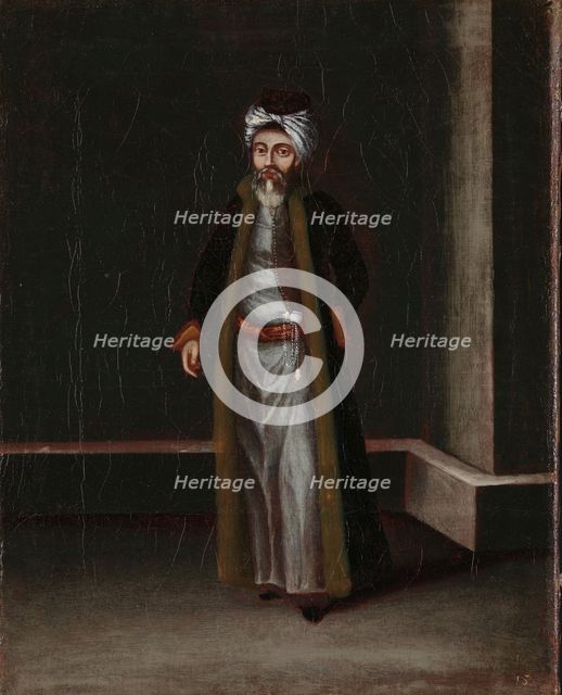 A Jewish Money-Changer, 1700-1737. Creator: Workshop of Jean Baptiste Vanmour.
