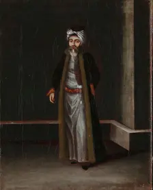 A Jewish Money-Changer, 1700-1737. Creator: Workshop of Jean Baptiste Vanmour
