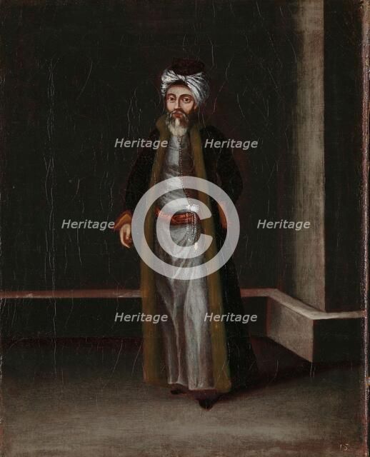 A Jewish Money-Changer, 1700-1737. Creator: Workshop of Jean Baptiste Vanmour.