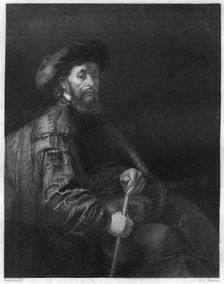 A Jewish Merchant mid 19th century.Artist: Henry Chawnes Shenton, the elder