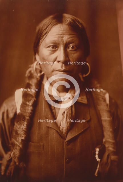 A Jicarilla man, c1904. Creator: Edward Sheriff Curtis.