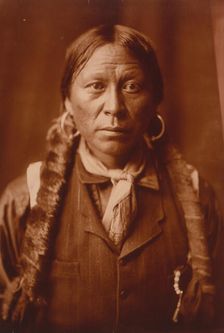 A Jicarilla man, c1904. Creator: Edward Sheriff Curtis