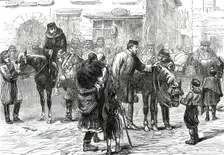 A Journey into the Herzegovina: Starting from Risano, from a sketch by our special artist, 1876. Creator: Unknown