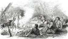 A Journey into the Herzegovina: Sleeping under Difficulties...1876. Creator: Unknown