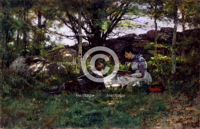 A June Idyl, 1887. Creator: Theodore Clement Steele.