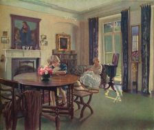 A June Interior c1923. Creator: Louis Ginnett