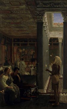 A juggler, 1870. Artist: Alma-Tadema, Sir Lawrence (1836-1912)