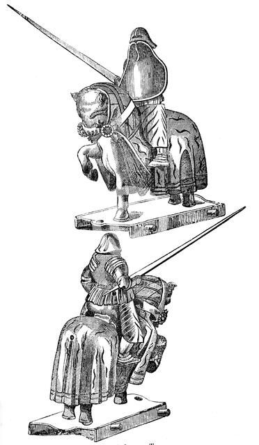 A Justing Toy, (1833). Artist: Unknown