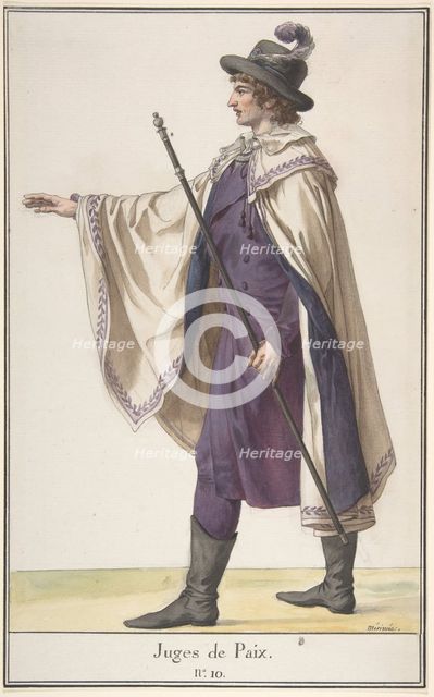 A Justice of the Peace, ca. 1798-99. Creator: Jean Francois Leonor Merimee.