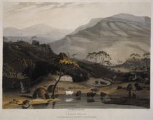 A Kaffer Village South Africa, 1804. Creator: Samuel Daniell