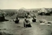 A Kaffir Kraal in the Transvaal 1900. Creator: George Washington Wilson
