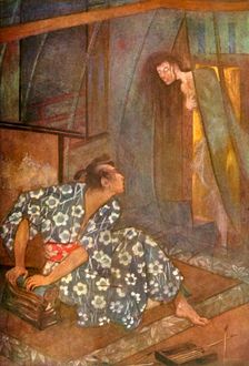 A Kakemono Ghost 1912. Creator: Evelyn Paul