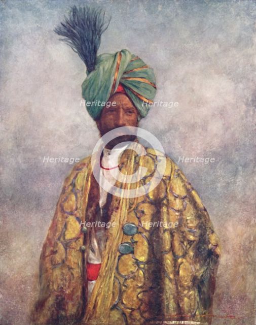 'A Kashmiri Soldier', 1903. Artist: Mortimer L Menpes.