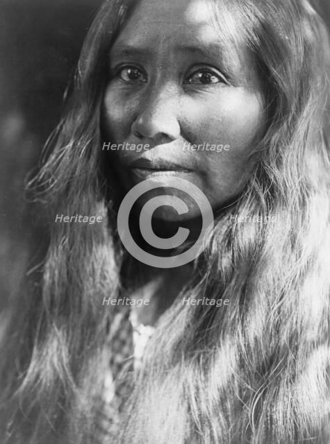 A Kato woman, c1924. Creator: Edward Sheriff Curtis.