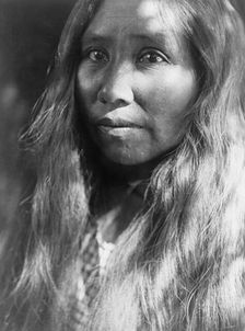 A Kato woman, c1924. Creator: Edward Sheriff Curtis