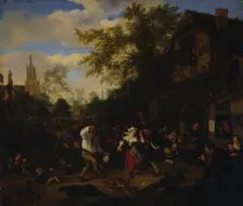 A Kermesse, 1697. Creator: Cornelis Dusart