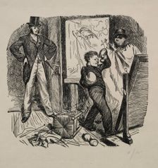 A Kettledrum in Mayfair, 1862. Creator: George Louis Palmella Busson Du Maurier (British, 1834-1896)