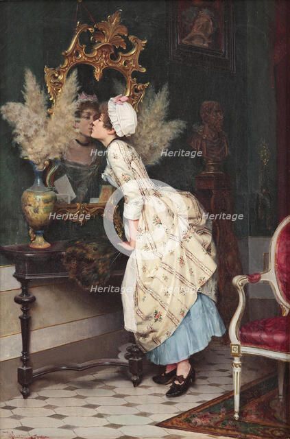 A kiss for the reflection , 1910s.
