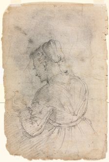 A Kitchen Maid, second half 1500s. Creator: Alessandro Casolani (Italian, 1552/53-1607)