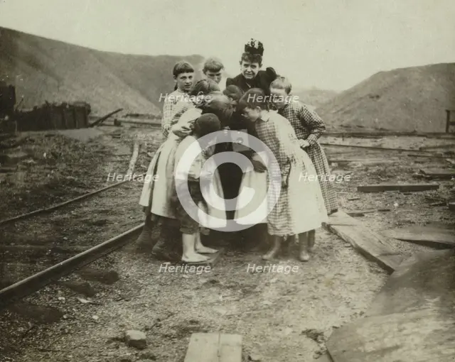A Kodak creates a sensation, between 1890 and 1900. Creator: Unknown.