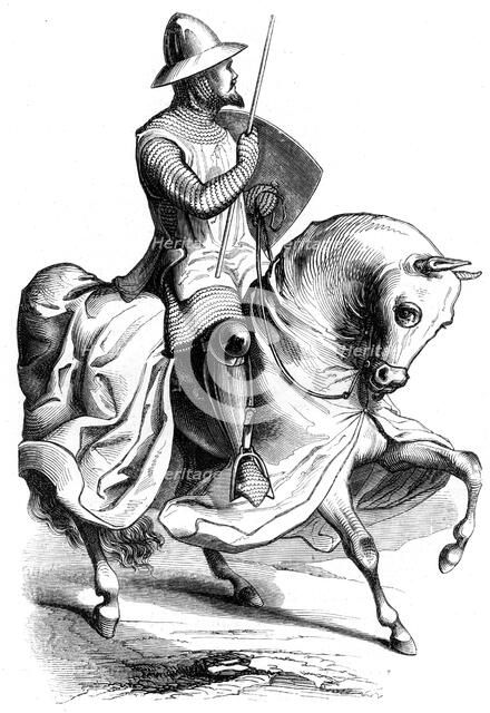 A knight of King Louis VI of France, c14th century (1849). Artist: Unknown