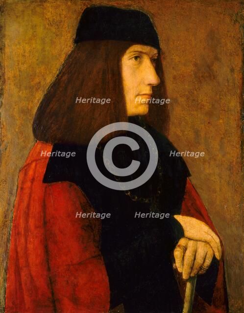 A Knight of the Golden Fleece, c. 1495. Creator: Jean Perréal.