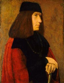 A Knight of the Golden Fleece, c. 1495. Creator: Jean Perréal