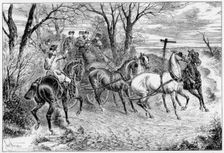 A Knight of the Road 1881.Artist: John Sturgess