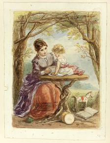 A Knight of the Round Table, n.d. Creator: Hablot Knight Browne