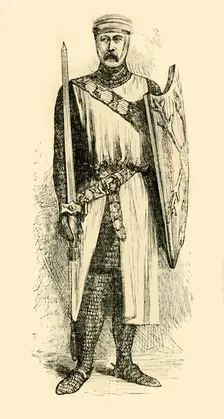 A Knight Templar 1890. Creator: Unknown