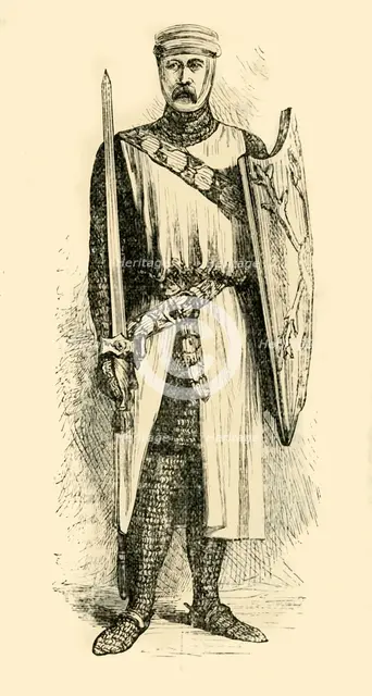 'A Knight Templar', 1890.   Creator: Unknown.