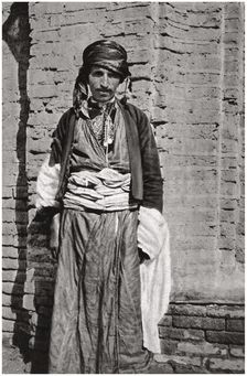 A Kurdish tribesman from southern Kurdistan, Iraq, 1925.Artist: A Kerim