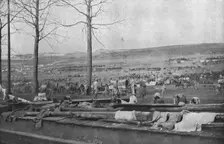 'A l'arriere de Verdun; Un camp sur la Meuse 1916 (1924) Creator: Unknown