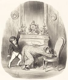 À l'instar d'Henri IV, 1852. Creator: Honore Daumier