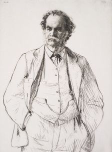 A.L. Smith, Master of Balliol, 1915. Creator: Francis Dodd