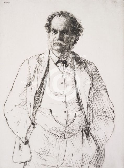 A.L. Smith, Master of Balliol, 1915. Creator: Francis Dodd.
