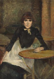 A la Bastille (Jeanne Wenz), 1888. Creator: Henri de Toulouse-Lautrec