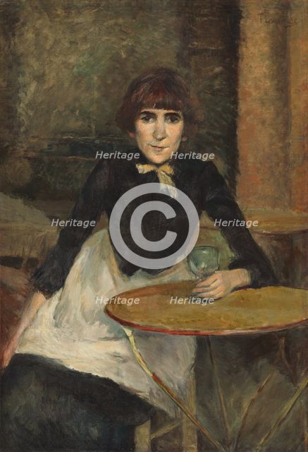 A la Bastille (Jeanne Wenz), 1888. Creator: Henri de Toulouse-Lautrec.