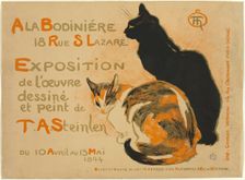 À la Bodiniére, 1894. Creator: Theophile Alexandre Steinlen