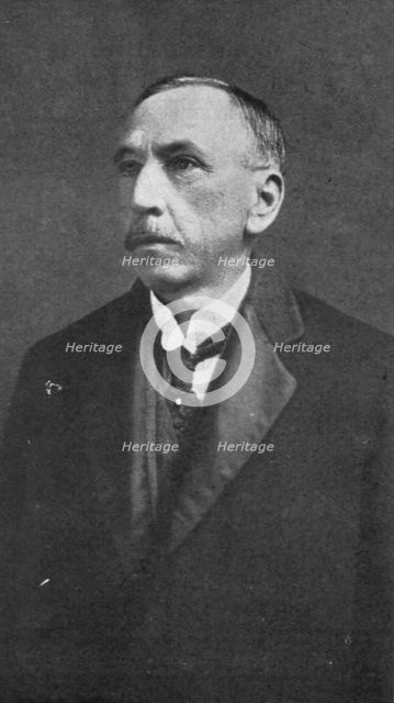 ''A la conference economique des allies; M. Hughes, premier ministre d'Australie', 1916. Creator: Manuel.