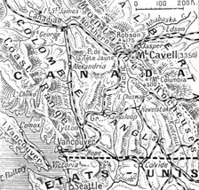 A la memoire de Miss Edith Cavell; les Montagnes Rocheuses canadiennes et le Mont Cavell 1916. Creator: Unknown